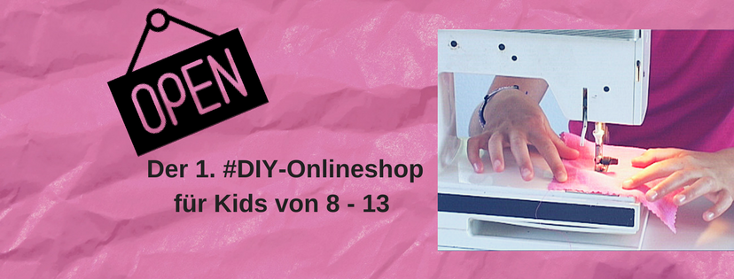 Nähen, Geschäftseröffnung Opelschild, Nähmaschine, Kinder 8-13