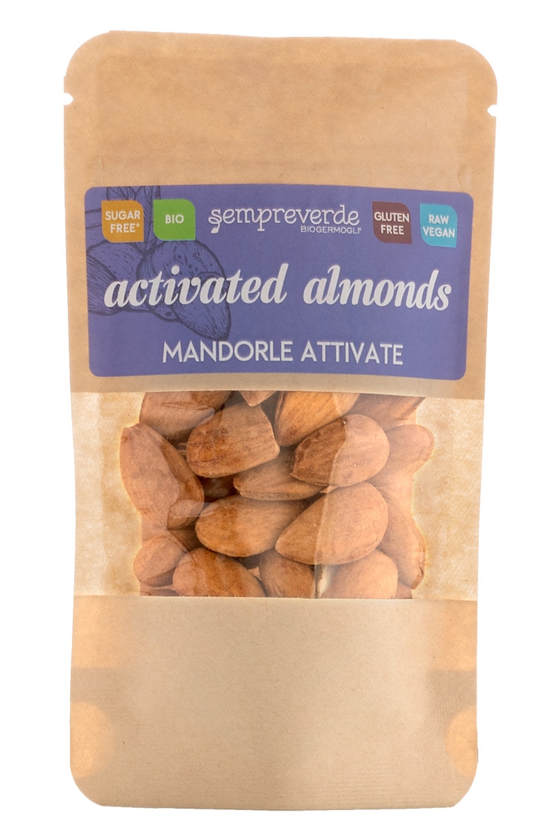 raw italian almonds