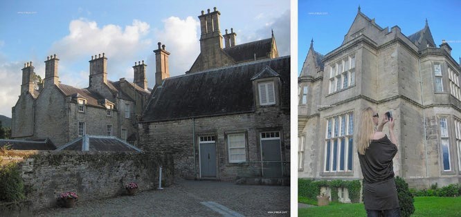 Muckross House aus sämtlichen Himmelsrichtungen. Abchecken der idealen Perspektive bei Sonnenaufgang... 