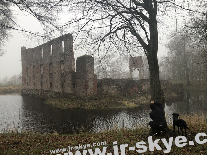 "I´m watching Trøjborg Slotsruin, Visby/Syddanmark in December...inspired by E.A. Poe and H.P. Lovecraft - next to Walt Whitman, maybe the two biggest writers in US-History - 55° 1′ 17″ N, 8° 45′ 14.5″ E ."