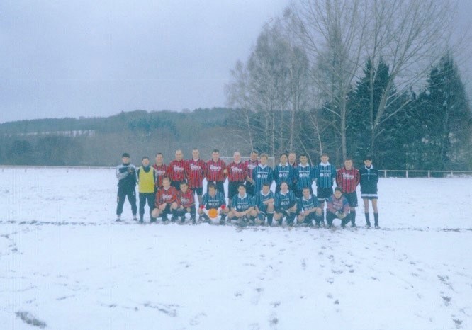 My A-Team played in the deepest winter against SV Brachttal, 60 km east of Frankfurt. I´m sitting, 3th from right. "Football is about joy. It's about dribbling. I favour every idea that makes the game beautiful. Every good idea has to last." Ronaldinho