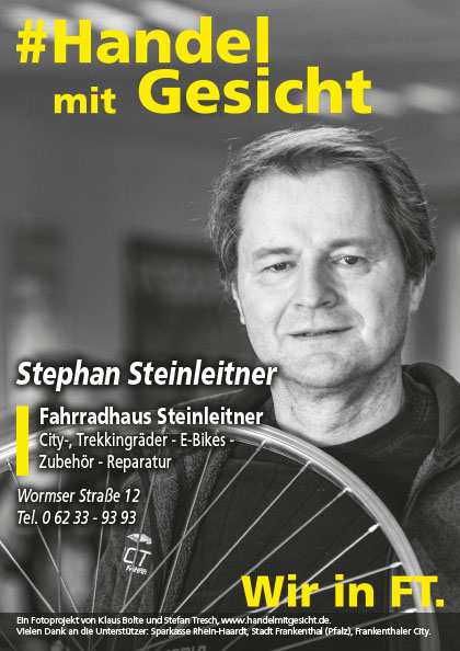 Fahrradhaus Steinleitner Frankenthal Einzelhandel Handelmitgesicht
