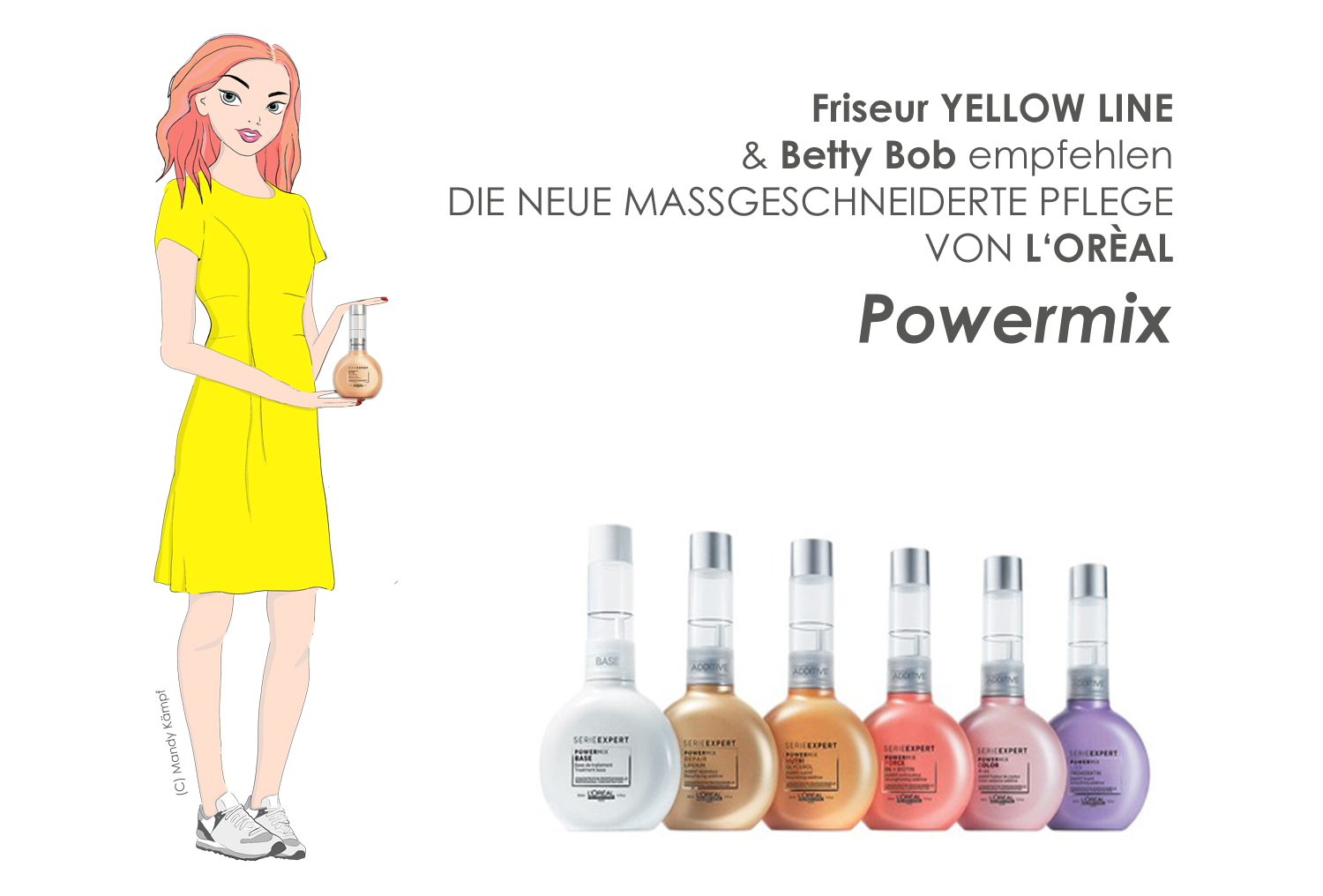 Betty Bob bloggt - Lieblingsfriseur Yellow-Line