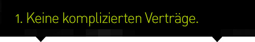 rainbox Markenbaukasten Gründe für rainbox – 1. Keine komplizierten Agenturverträge