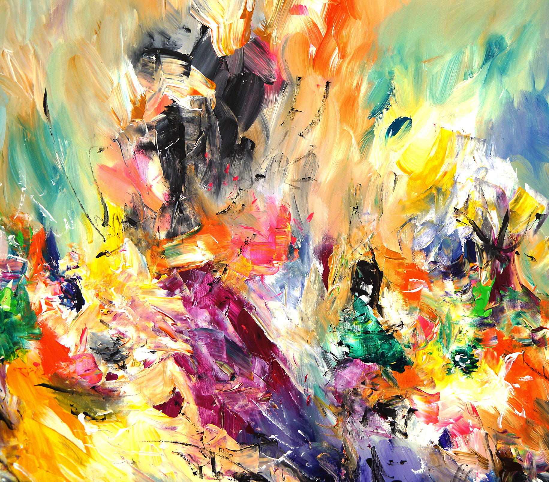 Incredible XL 1 large modern paintings for sale