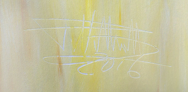 signature of the artist Peter Nottrott and year of creation: 2016