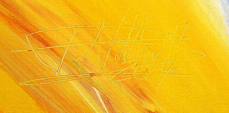 signature by the artist Peter Nottrott and year of creation : 2014