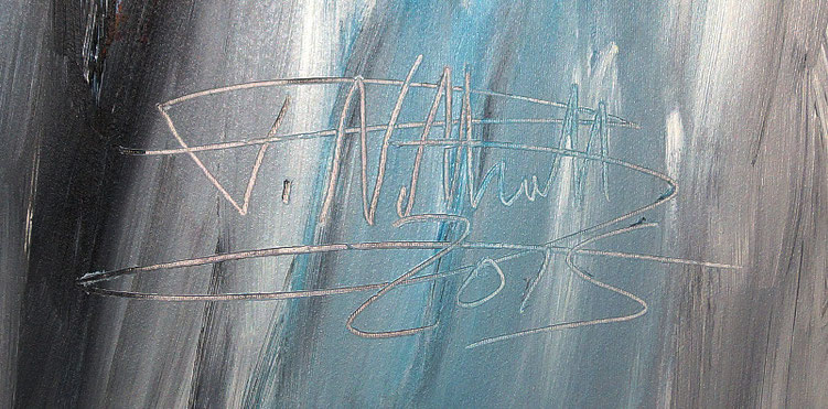 signature of the artist Peter Nottrott and year of creation: 2015 