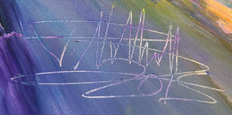 signature of the artist Peter Nottrott and year of creation: 2015