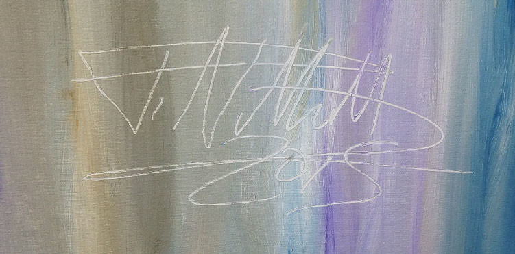 signature of the artist Peter Nottrott and year of creation: 2015