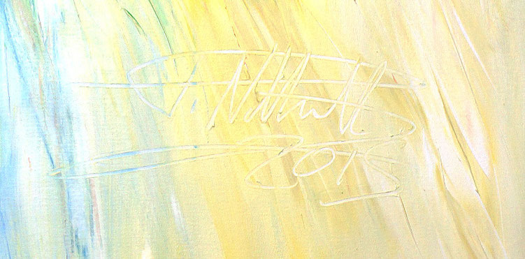 signature of the artist Peter Nottrott and year of creation: 2015