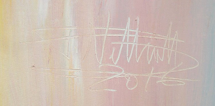 signature of the artist Peter Nottrott and year of creation: 2016