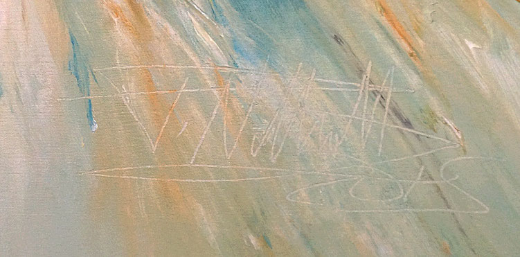 signature of the artist Peter Nottrott and year of creation: 2015