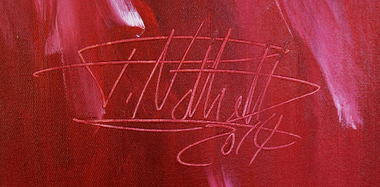 signature of the artist Peter Nottrott and year of creation: 2014