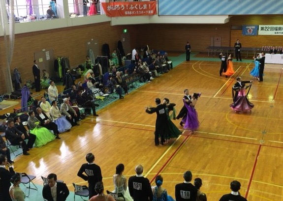 2025.01.17　25年3月16日開催の第25回福島市ダンススポーツ大会の参加申込を受付けています