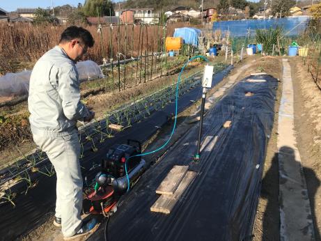 「活性酸素で土壌中菌類を簡易に分解・消毒可能に」をプレスリリースしました