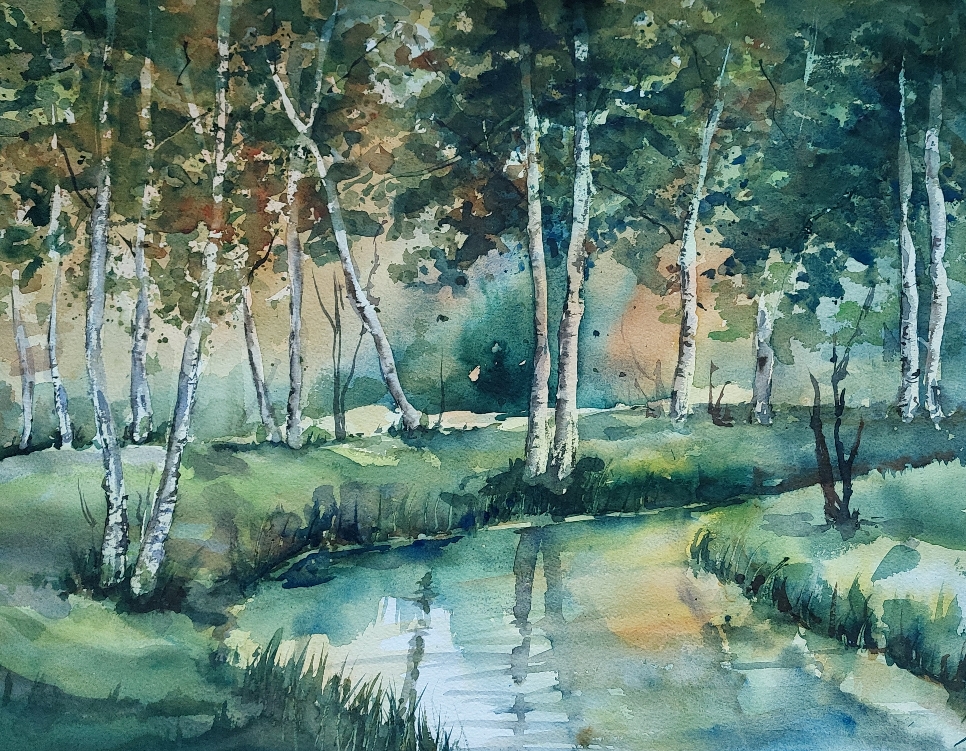 "Spreewald" 60x70cm