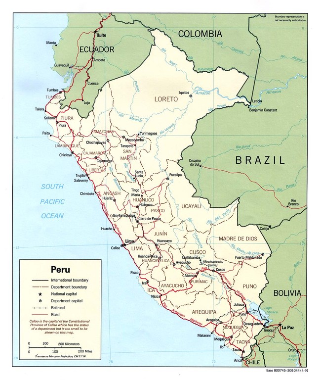 Peru Übersicht