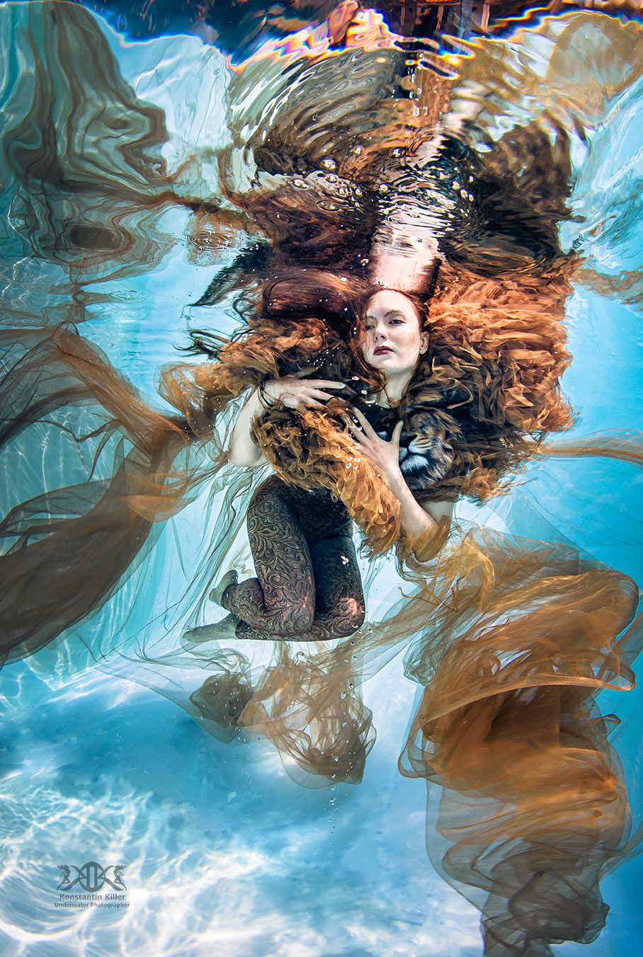 (C) Konstantin Killer, underwater model, Unterwasser Model, Unterwassershooting, Pool