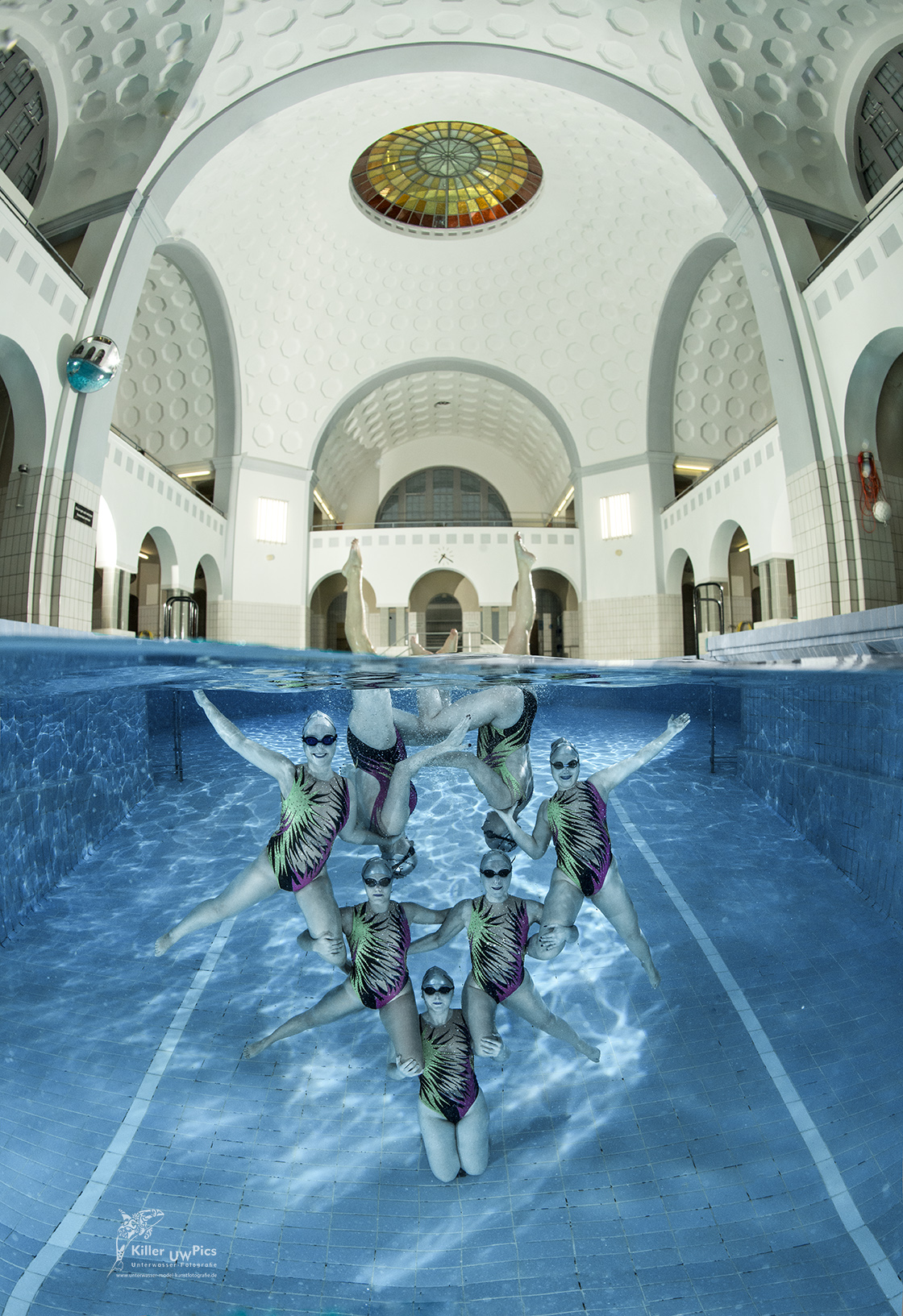 Konstantin Killer, Unterwasser Synchronschwimmer Mannheim, Unterwassersport 