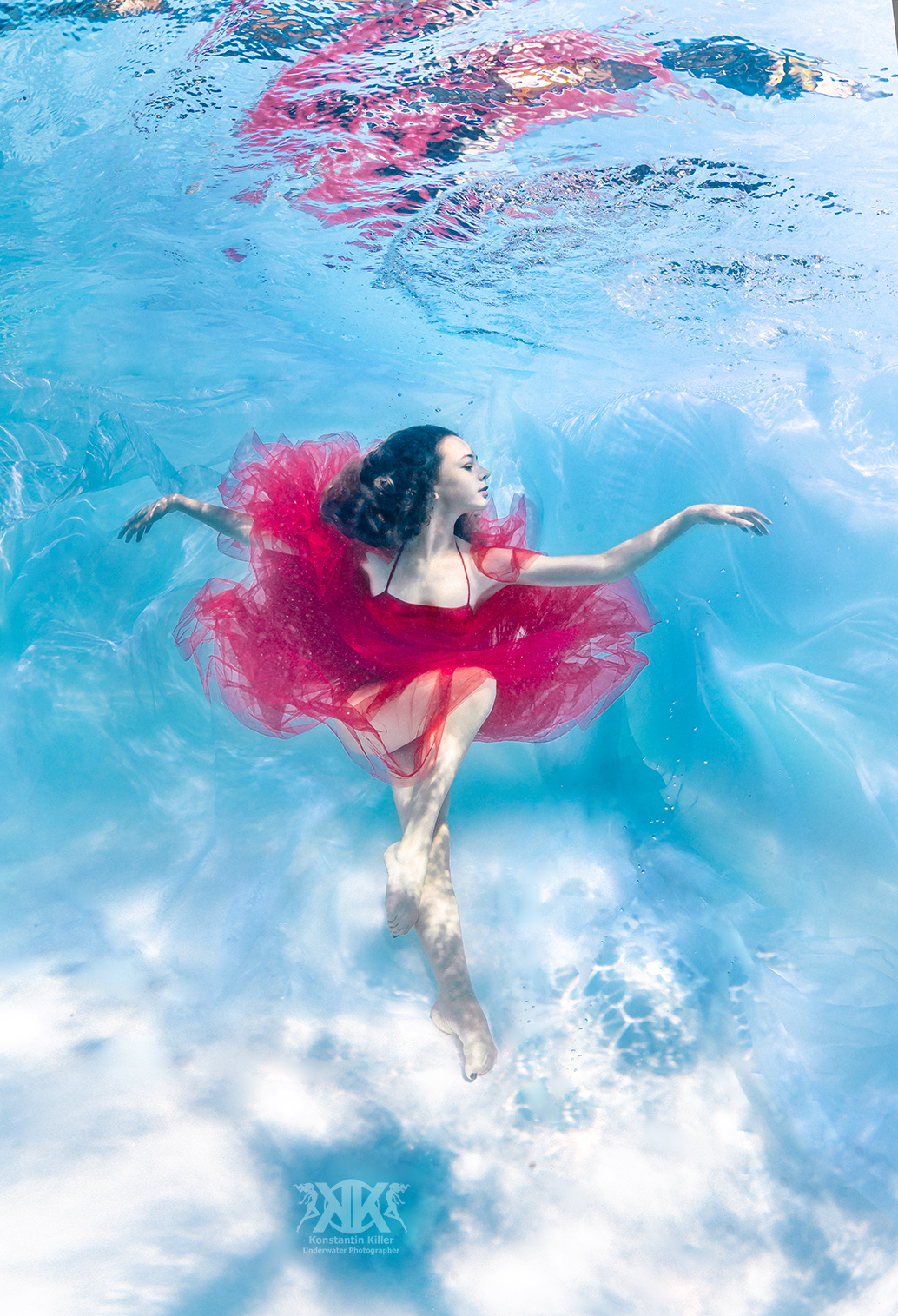 (C) Konstantin Killer, underwater model, Unterwasser Model, Unterwassershooting, Pool