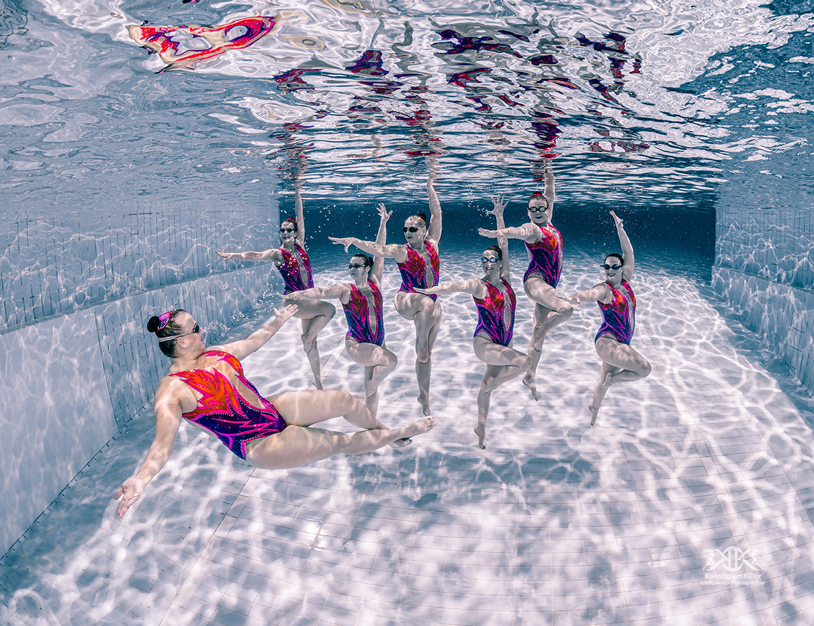 Konstantin Killer, Unterwasser Synchronschwimmer Mannheim, Unterwassersport 