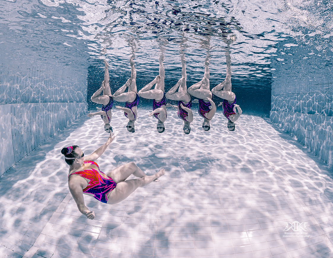 Konstantin Killer, Unterwasser Synchronschwimmer Mannheim, Unterwassersport 