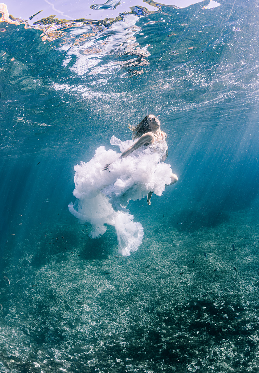 Unterwassermodelfotografie Konstantin Killer, Sardinien Fotoevent 2025, Killer-uwpics, Model: Gabriela