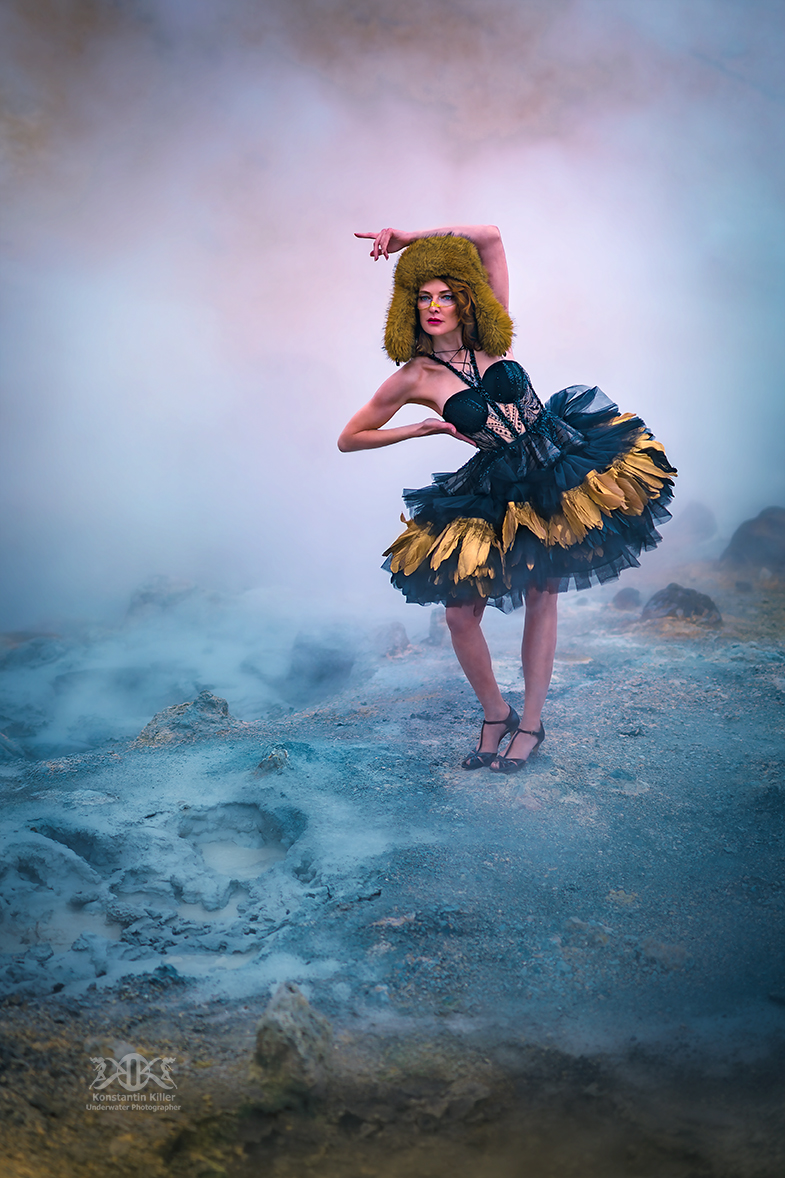 Modelshooting mit Konstantin Killer, Fotoreise Island 2025, Killer-uwpics, Fashion-Modelshooting