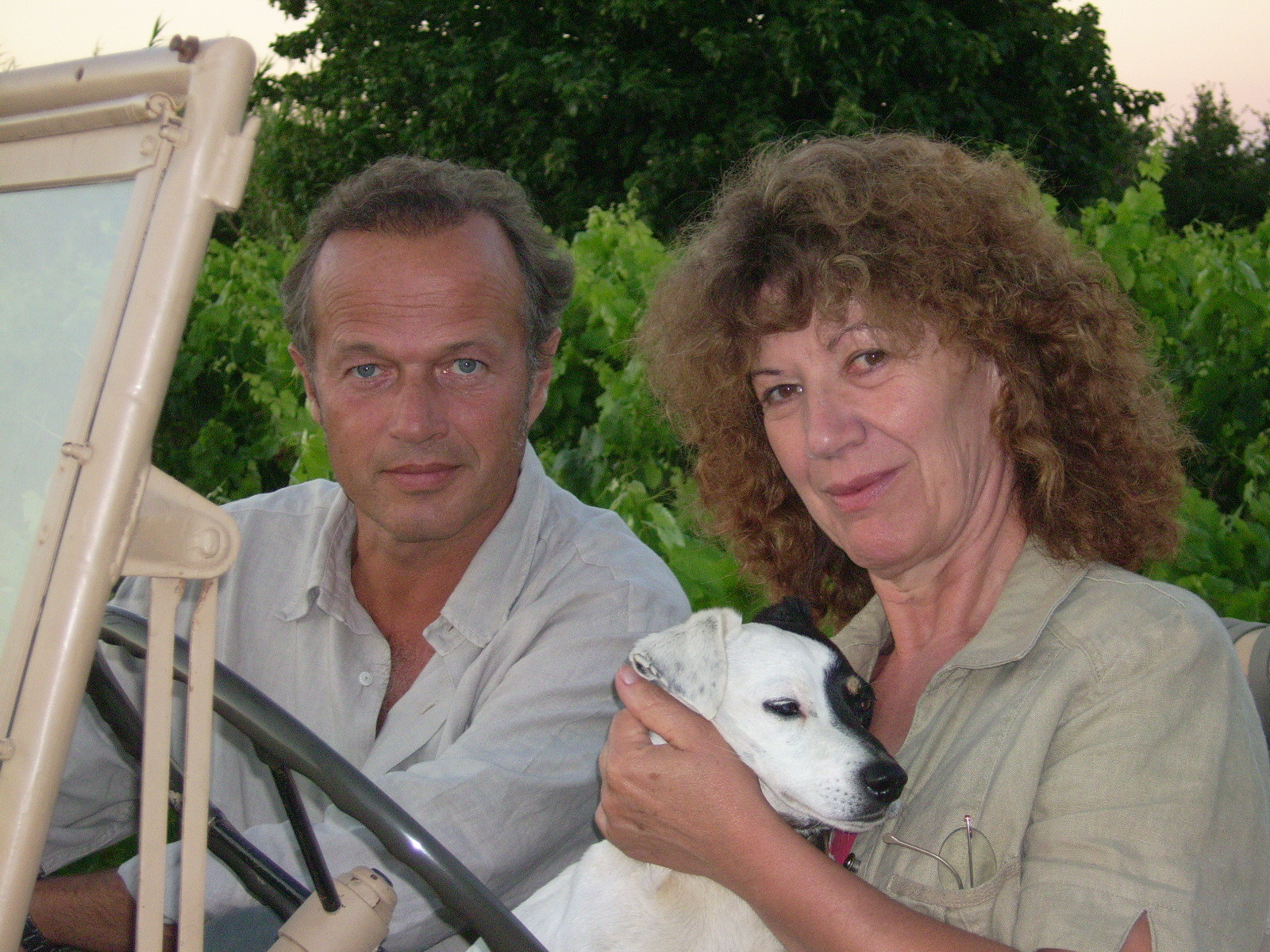 Avec Laurent Malet (et Paulo), Ramatuelle 2007