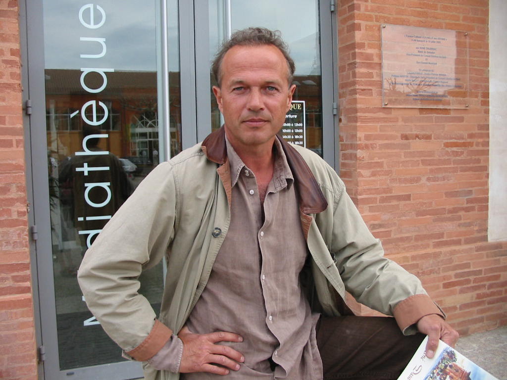 à Samatan, pour la présentation de son livre