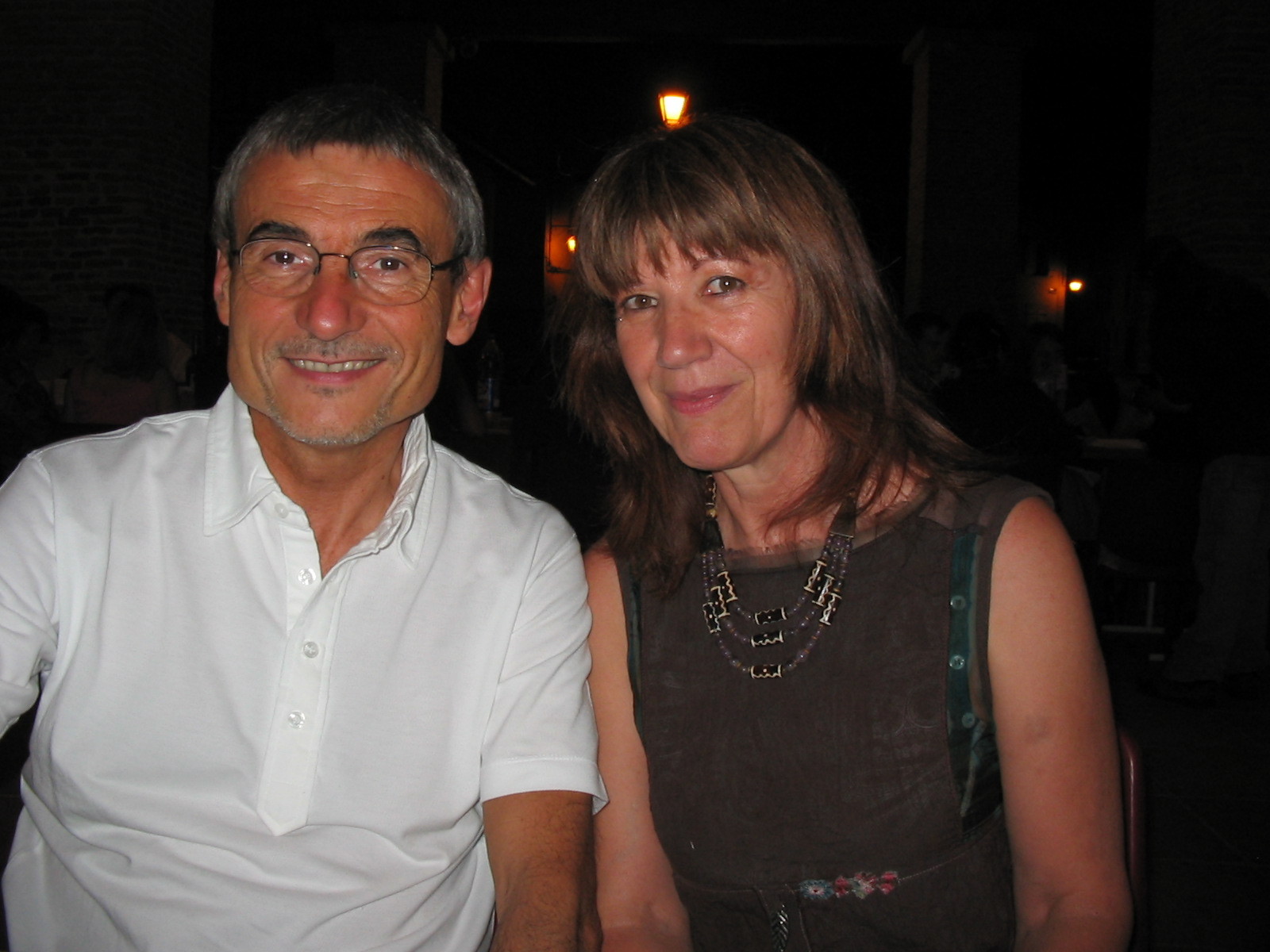 Avec Alain Absire, Lombez 2008