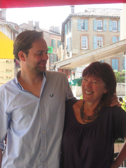 avec Stéphane Héaume, Lombez 2009