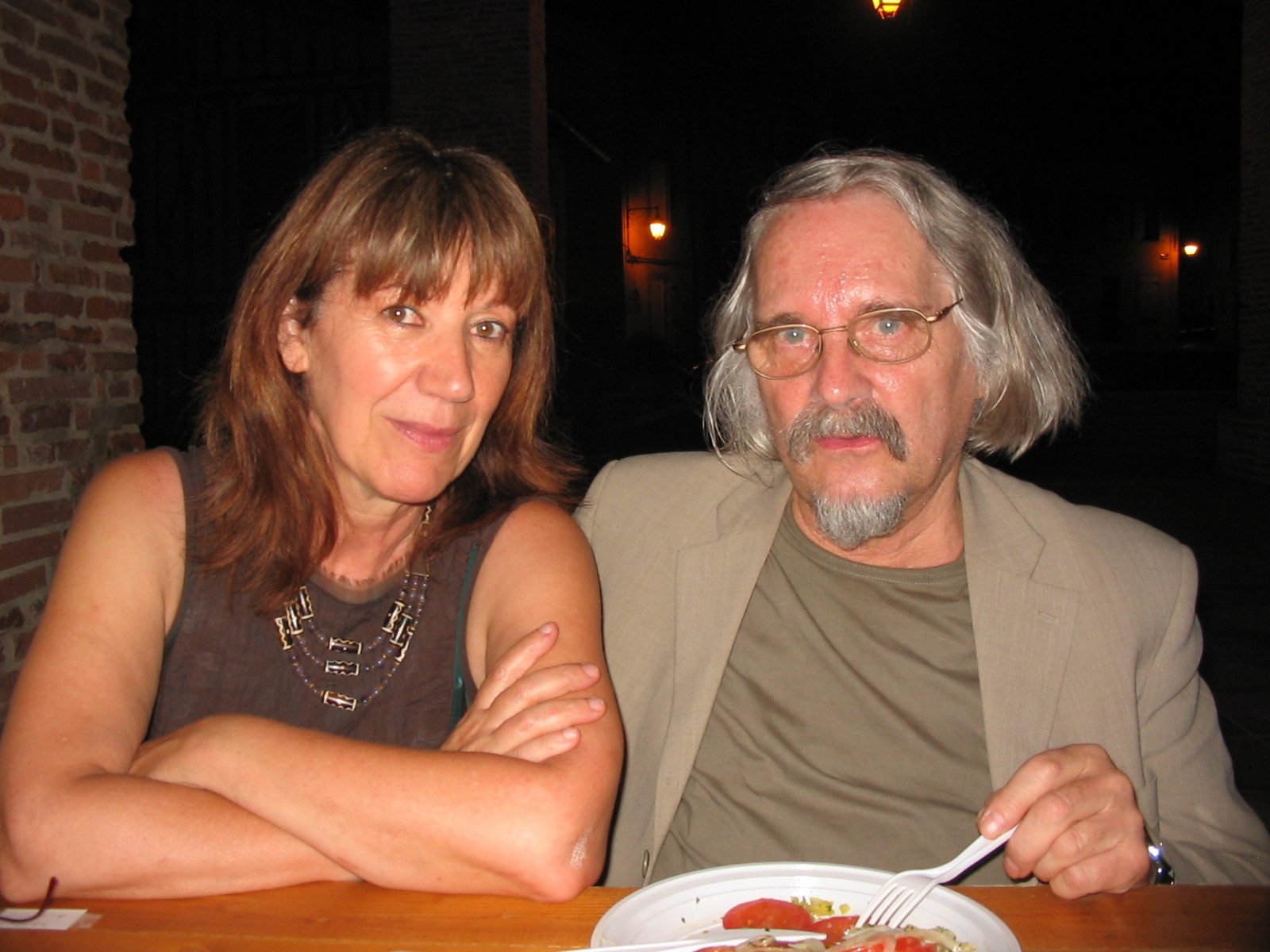 Avec Michel Host, Lombez 2008
