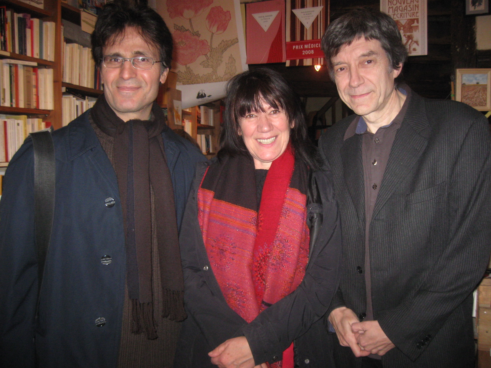 Avec Seyhmus Dagtekin et Alain Monnier, Sarrant 2010
