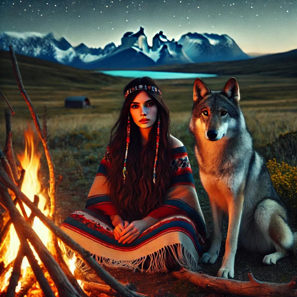 Bawama et le loup bleu