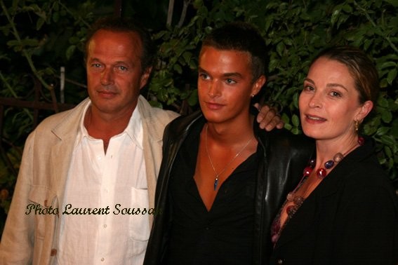 Laurent Malet, Théo Guespin et Isabelle Renauld
