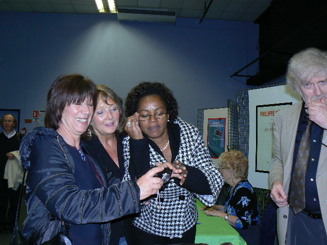 avec Marie Didier et Gisèle Pineau et Georges-Olivier Chateauraynaud Muret 2007