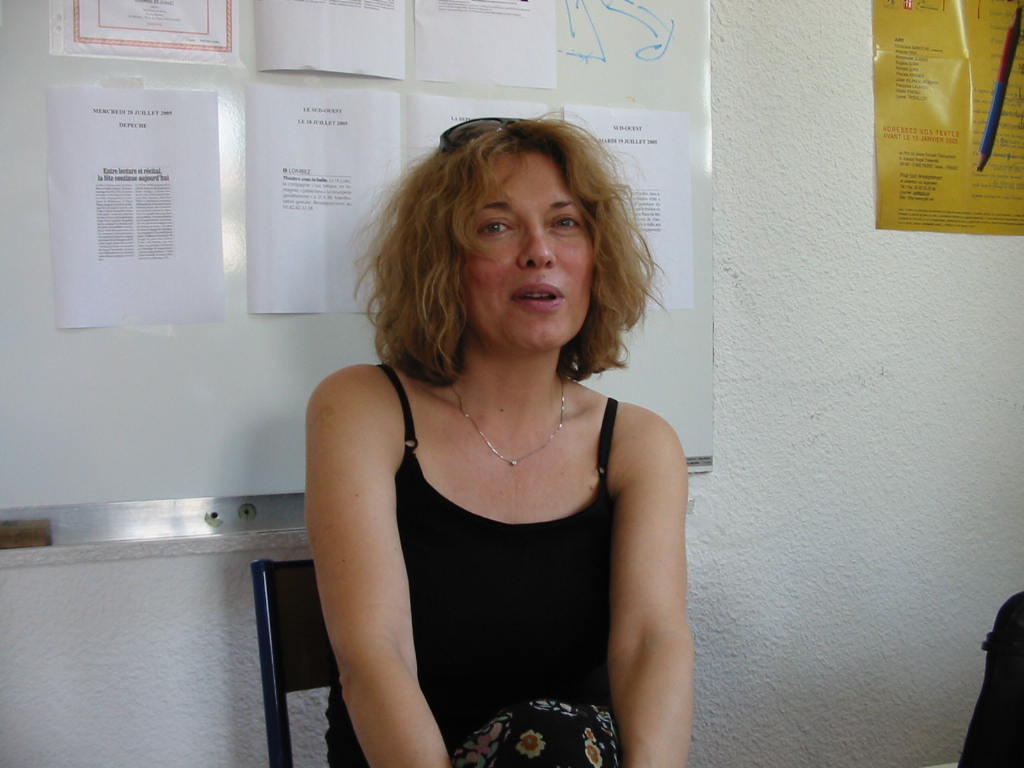 notre première rencontre à Lombez, juillet 2005