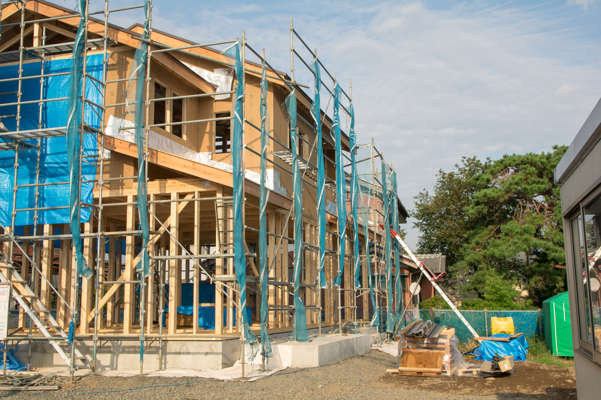Neubautrocknung für schnelleres Bauen