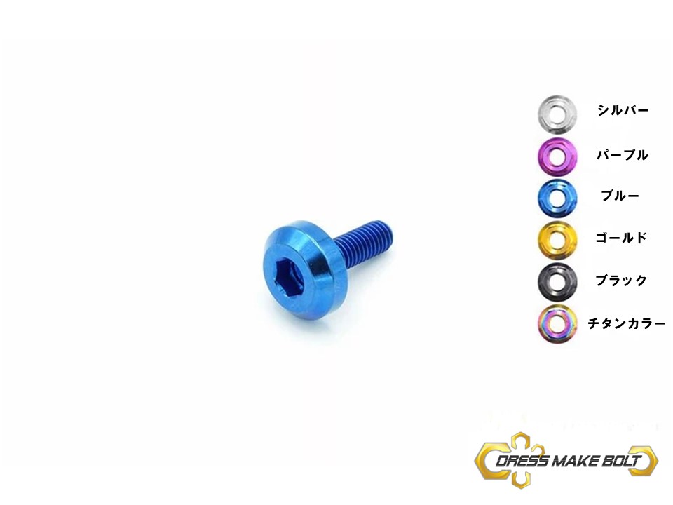 「#期間限定」のおすすめ人気ランキング 汎用フェンダーワッシャーキットM5X .8 X15MMチタンボルト ギターアクセサリ