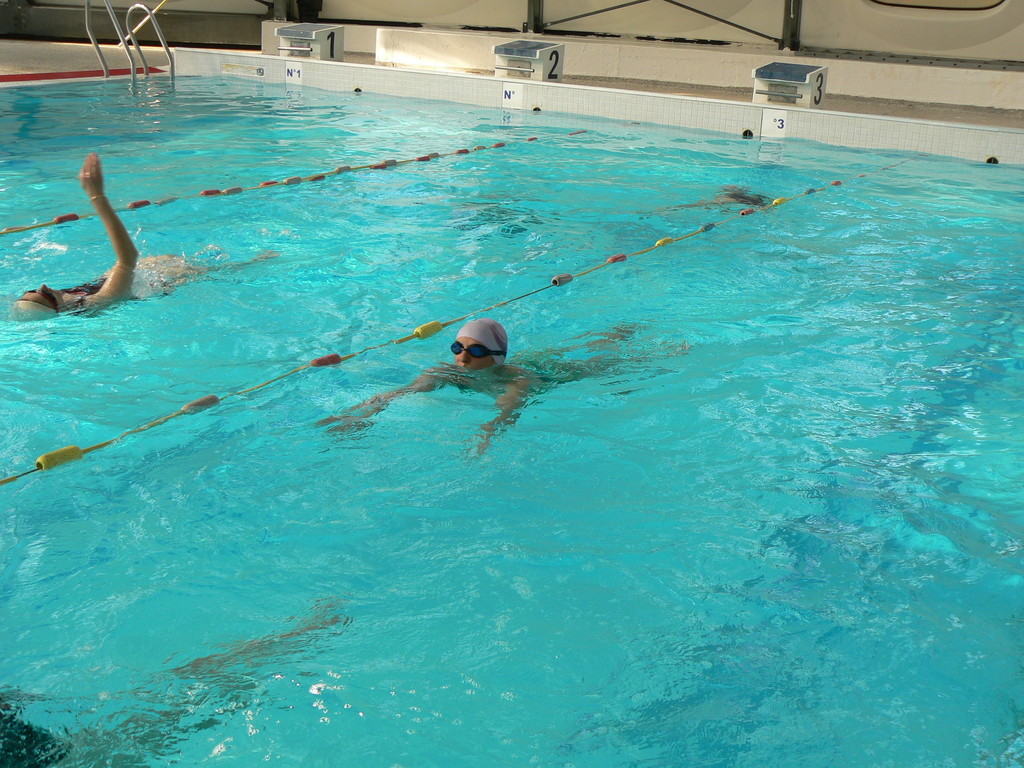 Apprentissage de la natation - Emergence au fil de l'eau