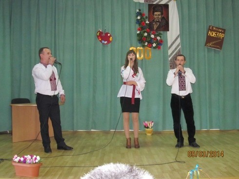 Пісні на слова Кобзаря
