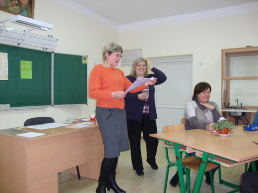 Мета семінару - емоційна розрядка вчителів