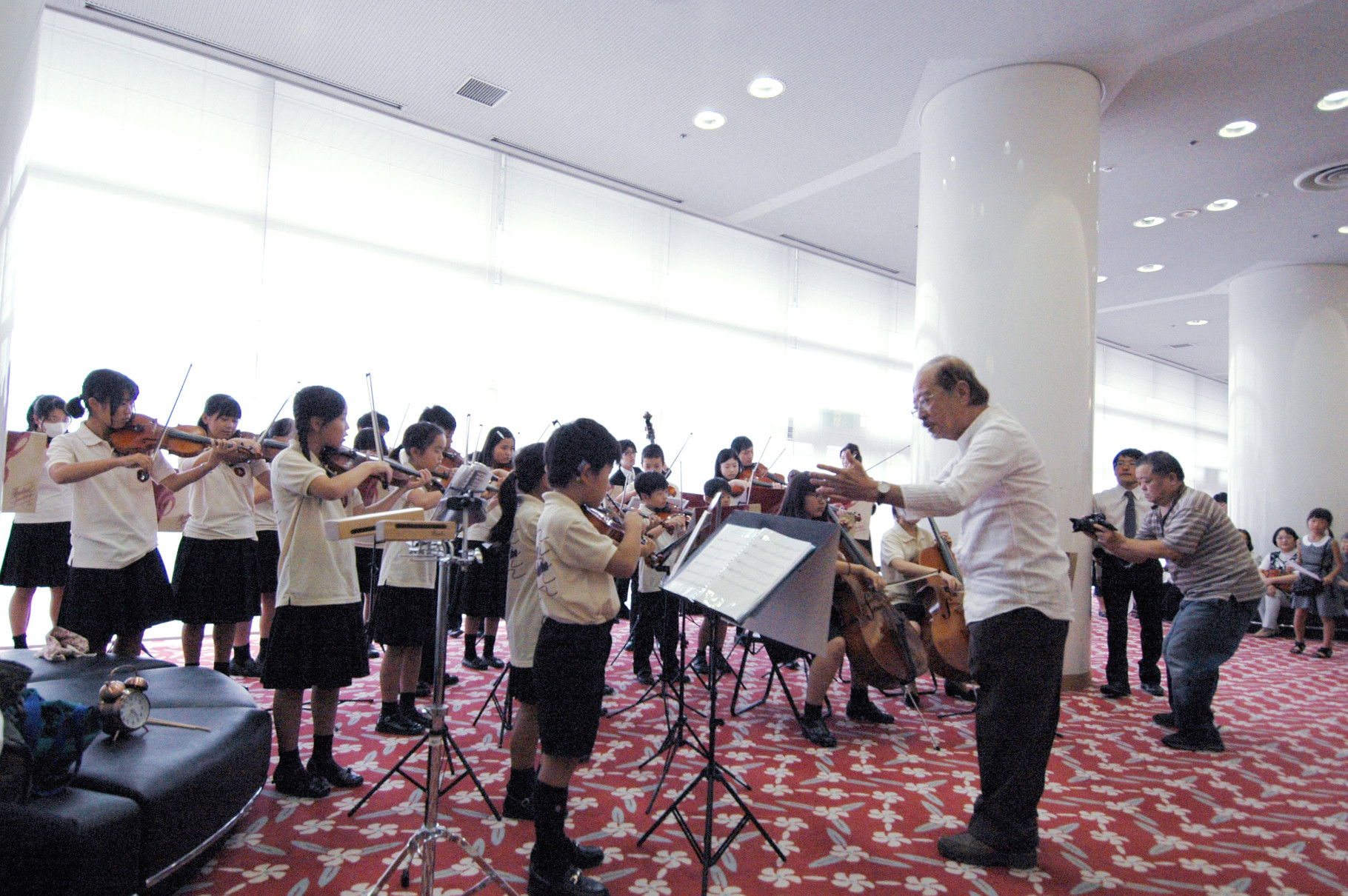 恒例開演前の広島ジュニアオーケストラによる演奏！