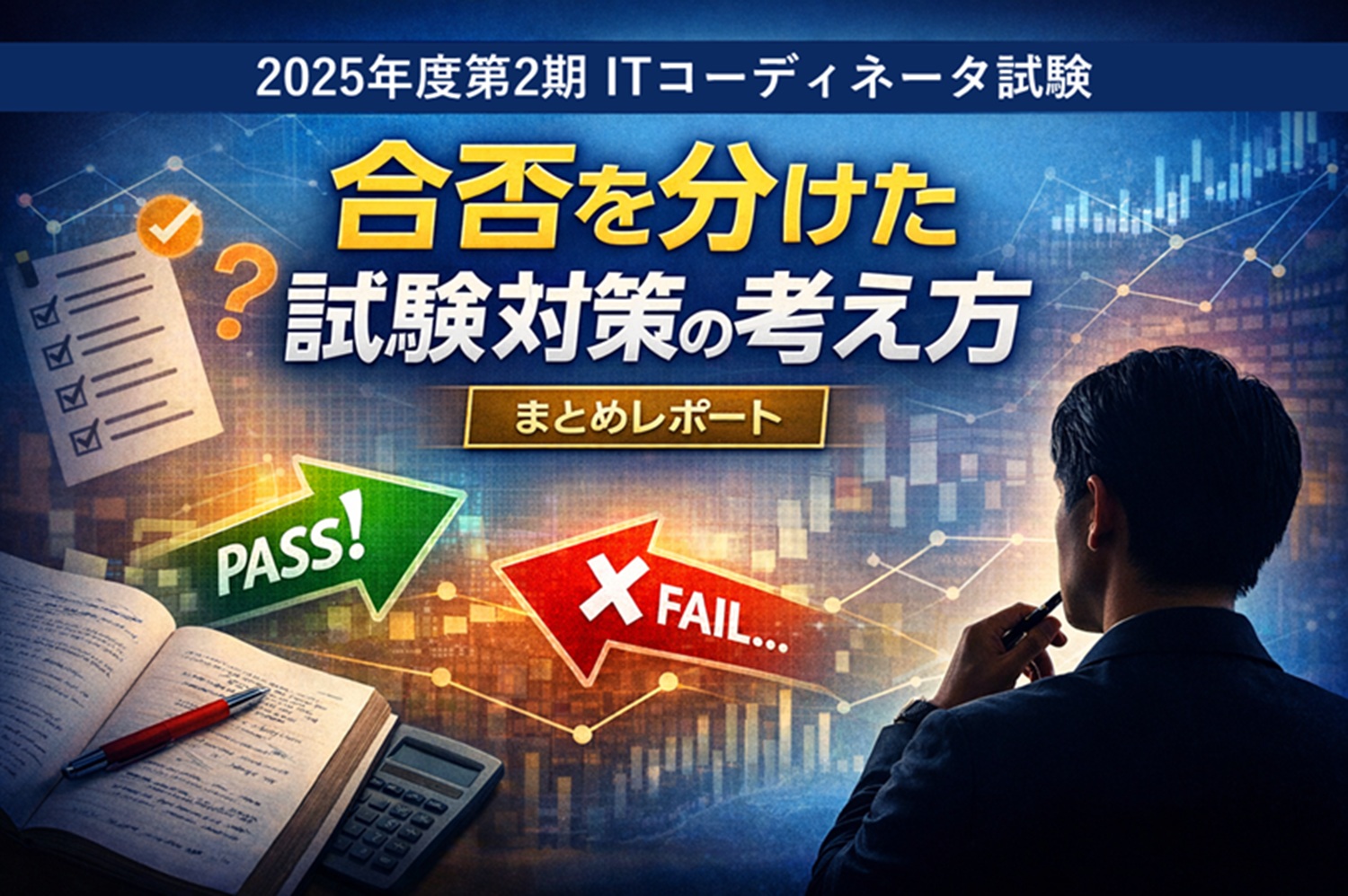 【要約】2025年度第2期 ITコーディネータ試験｜合否を分けた「勉強方法・試験対策の考え方」