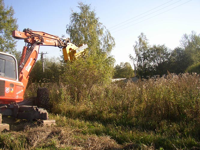 Mulchgerät für Baggeranbau | BMS-L - SEPPI M. Deutschland