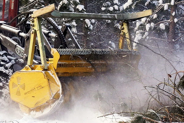 SEPPI M. SUPERFORST hyd mit mechanischer Drückevorrichtung