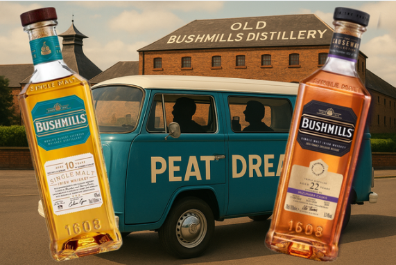 Sur la route du souvenir et du Whiskey: Bushmills 10 ans et 22 ans Mizunara