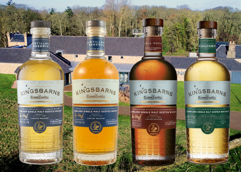 KINGSBARNS : DISTILLERY RESERVE, BELL ROCK, COALTOWN